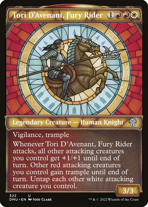 Tori D'Avenant, Fury Rider 322/281