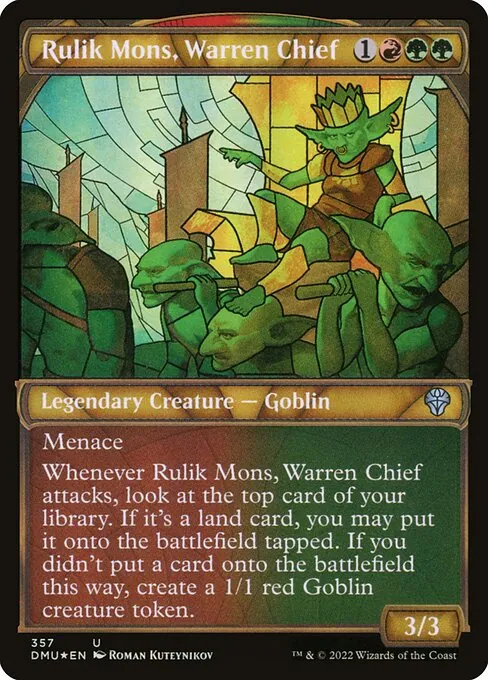 Rulik Mons, Warren Chief 357/281