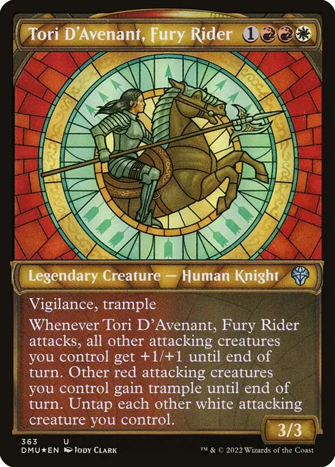 Tori D'Avenant, Fury Rider 363/281