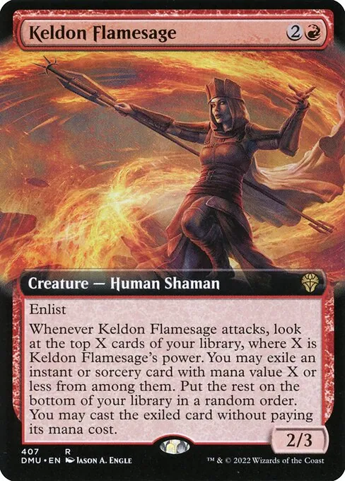 Keldon Flamesage 407/281