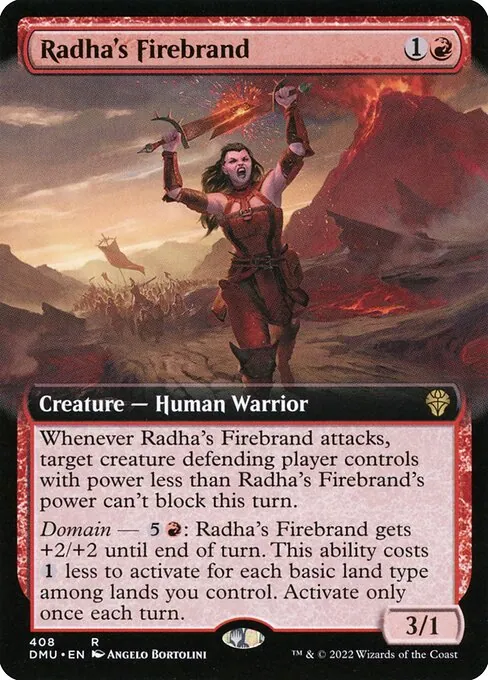 Radha's Firebrand 408/281