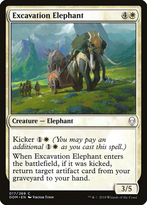 Excavation Elephant 017/269