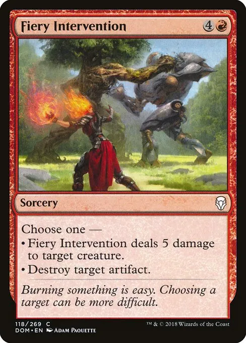Fiery Intervention 118/269