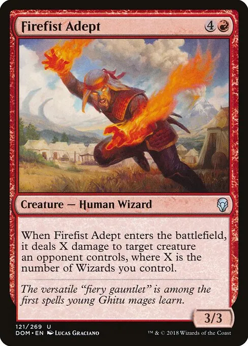 Firefist Adept 121/269