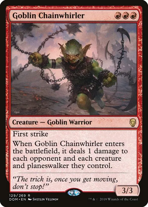 Goblin Chainwhirler 129/269