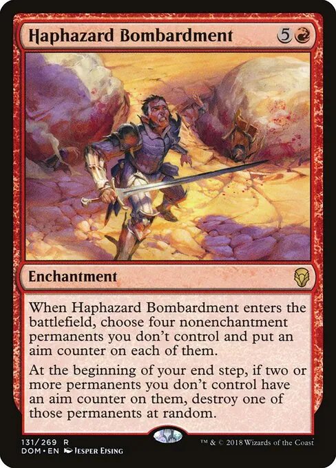Haphazard Bombardment 131/269