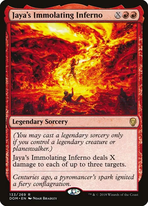 Jaya's Immolating Inferno 133/269