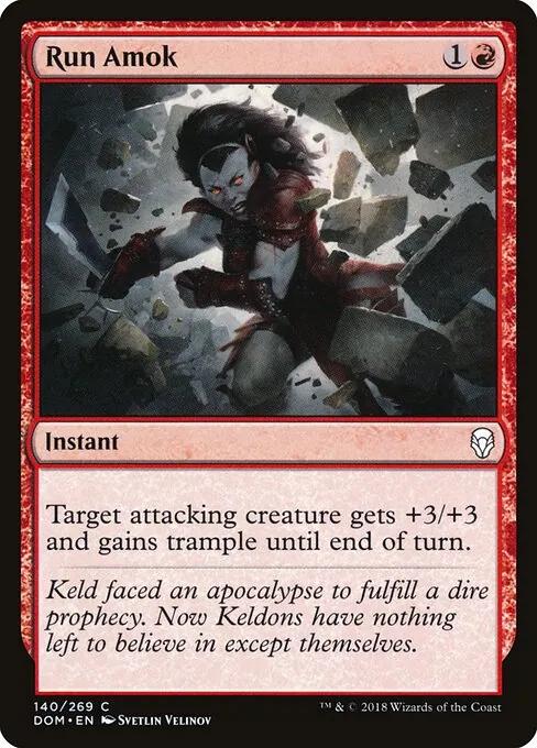 Run Amok 140/269