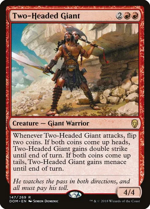 Two-Headed Giant 147/269