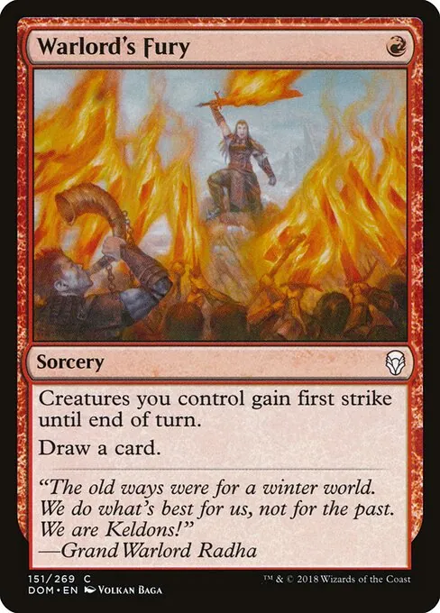 Warlord's Fury 151/269