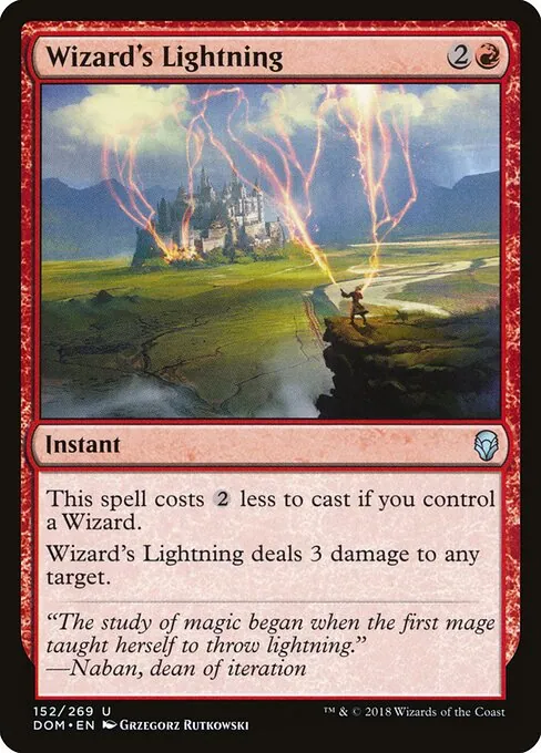 Wizard's Lightning 152/269