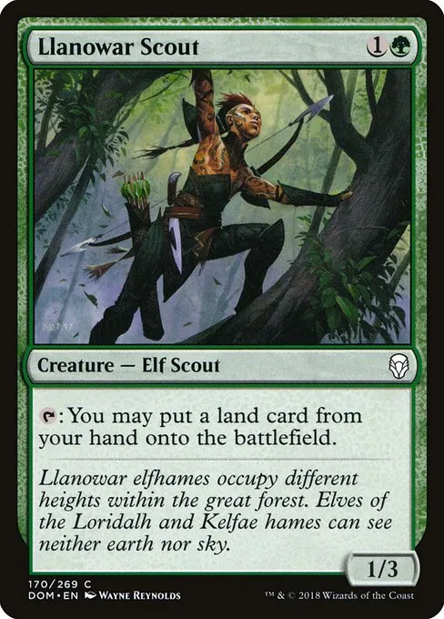 Llanowar Scout 170/269
