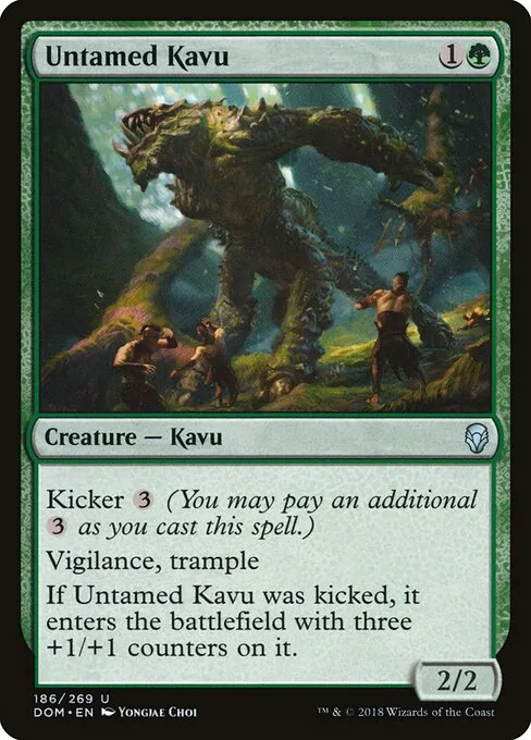 Untamed Kavu 186/269