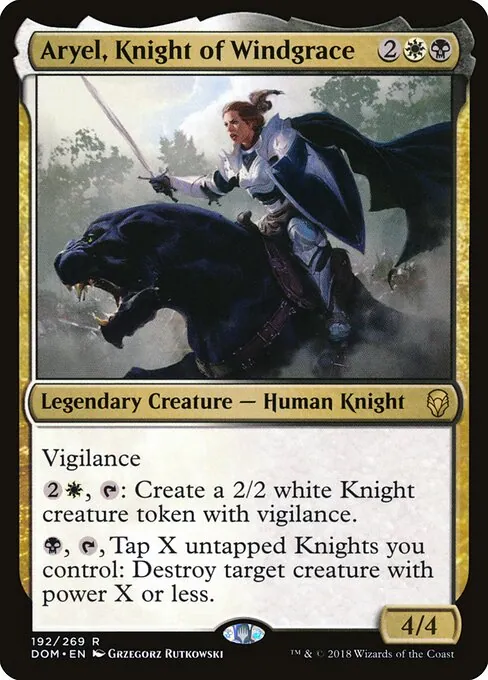 Aryel, Knight of Windgrace 192/269