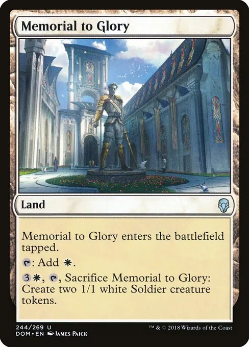 Memorial to Glory 244/269