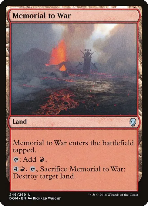 Memorial to War 246/269