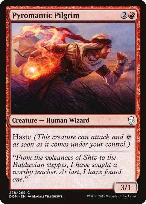 Pyromantic Pilgrim 278/269