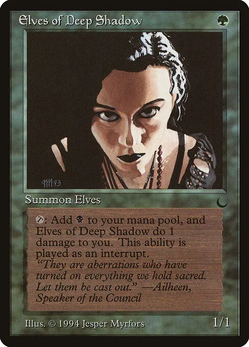 Elves of Deep Shadow 076/119