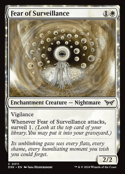 Fear of Surveillance 011/286
