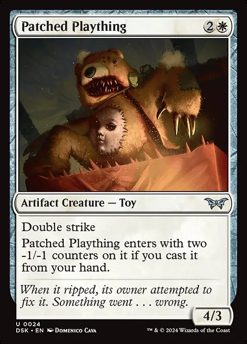 Patched Plaything 024/286