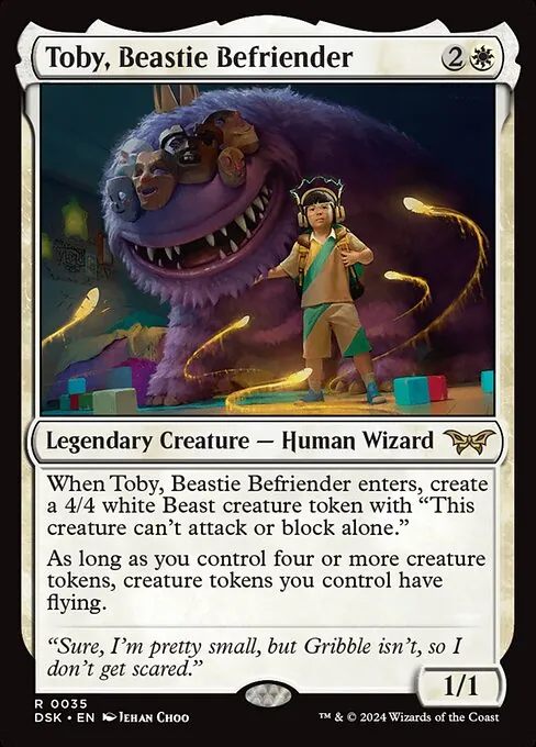Toby, Beastie Befriender 035/286