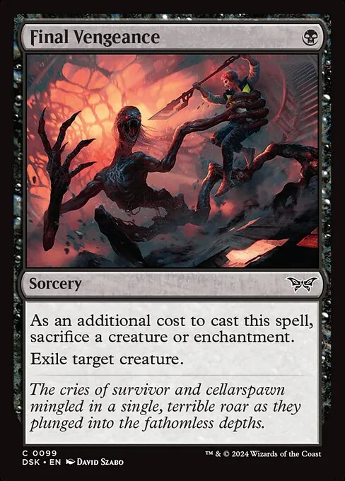 Final Vengeance 099/286