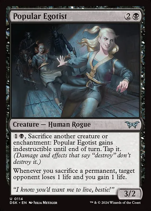 Popular Egotist 114/286