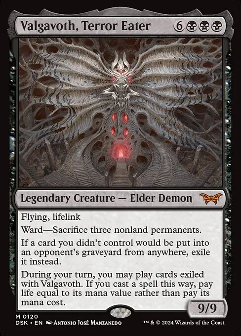 Valgavoth, Terror Eater 120/286