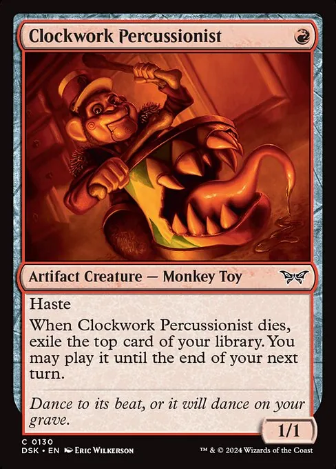 Clockwork Percussionist 130/286