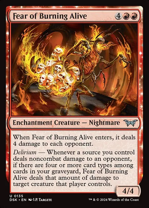 Fear of Burning Alive 135/286