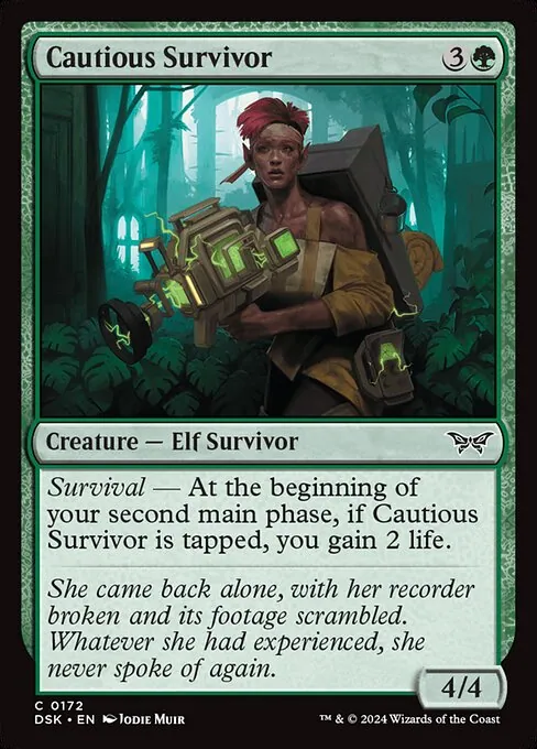 Cautious Survivor 172/286