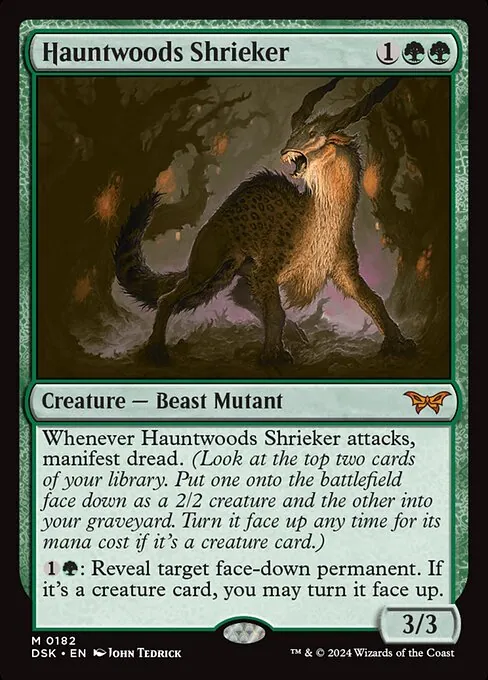 Hauntwoods Shrieker 182/286