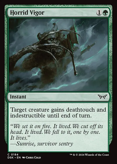 Horrid Vigor 184/286