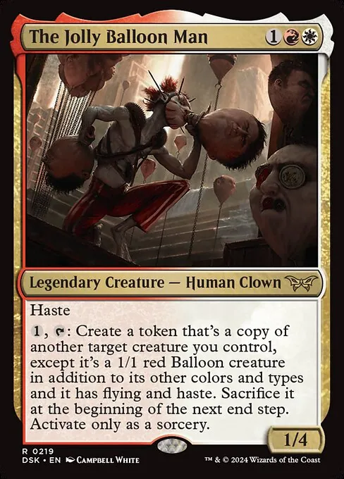 The Jolly Balloon Man 219/286