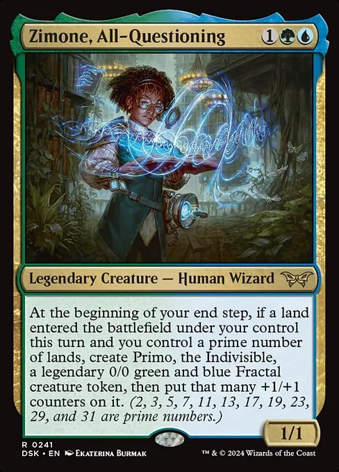 Zimone, All-Questioning 241/286