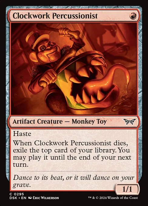 Clockwork Percussionist 295/286