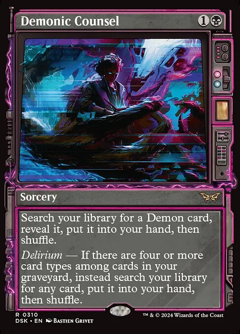 Demonic Counsel 310/286
