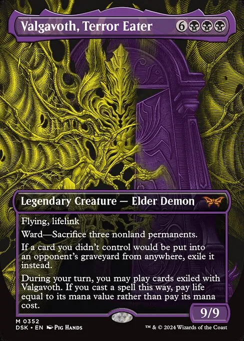 Valgavoth, Terror Eater 352/286