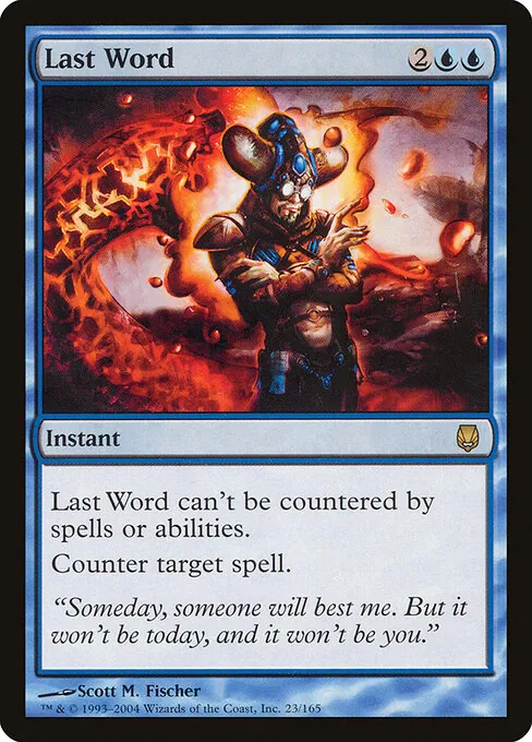Last Word 023/165