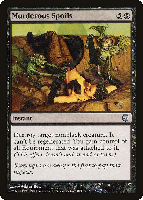 Murderous Spoils 048/165