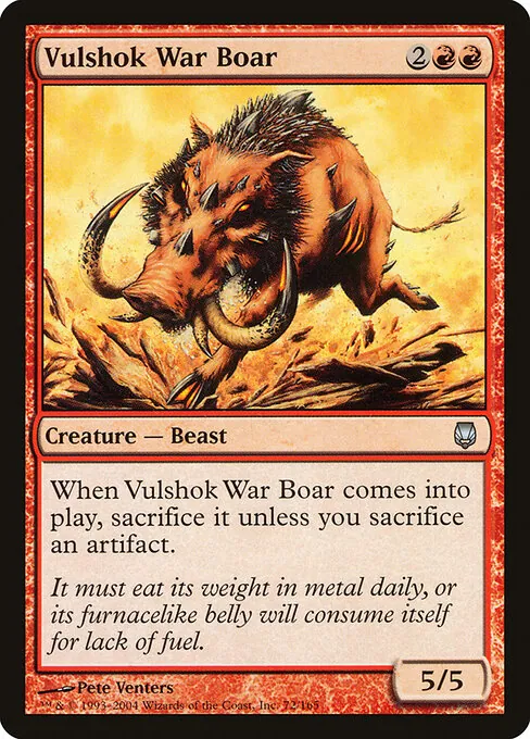 Vulshok War Boar 072/165