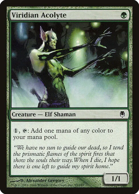 Viridian Acolyte 089/165