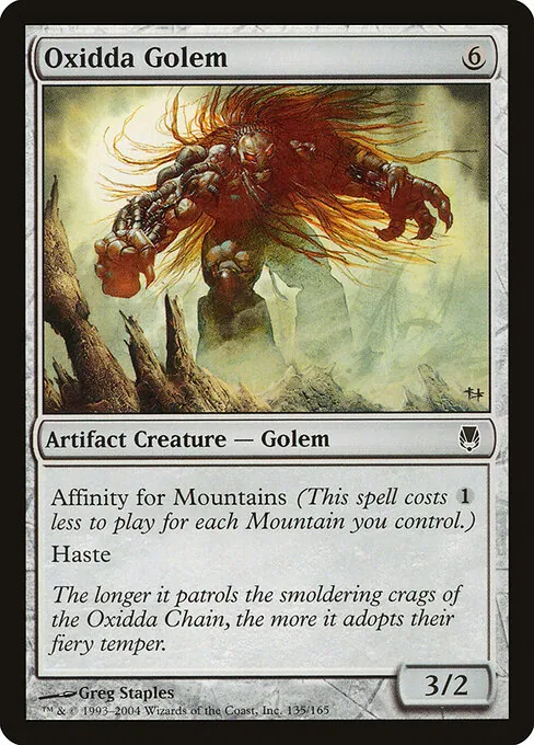 Oxidda Golem 135/165