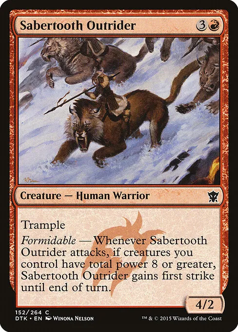 Sabertooth Outrider 152/264