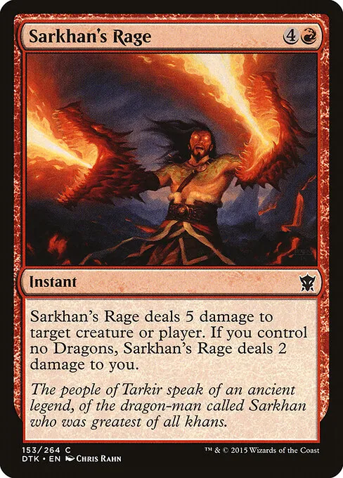 Sarkhan's Rage 153/264