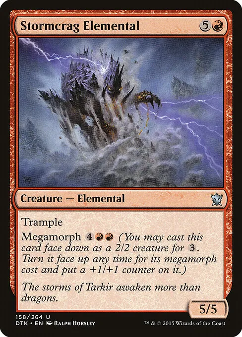 Stormcrag Elemental 158/264