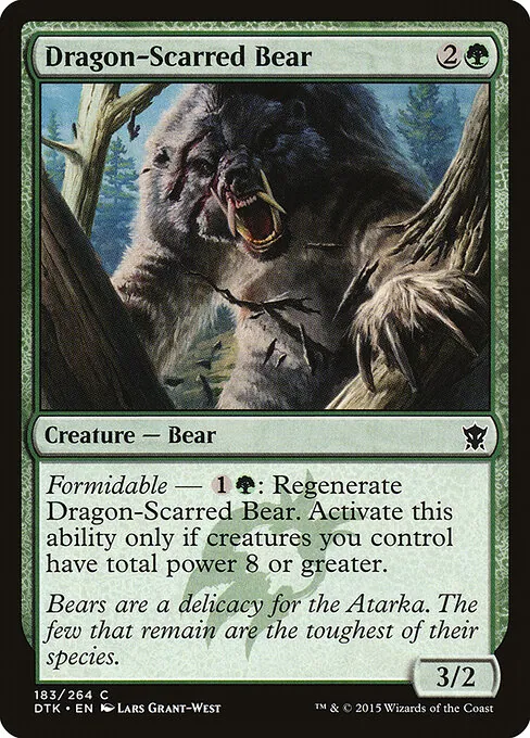 Dragon-Scarred Bear 183/264