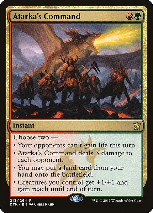 Atarka's Command 213/264