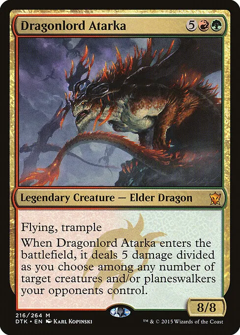 Dragonlord Atarka 216/264