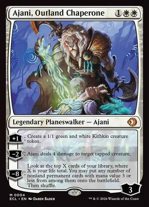 Ajani, Outland Chaperone 004/283